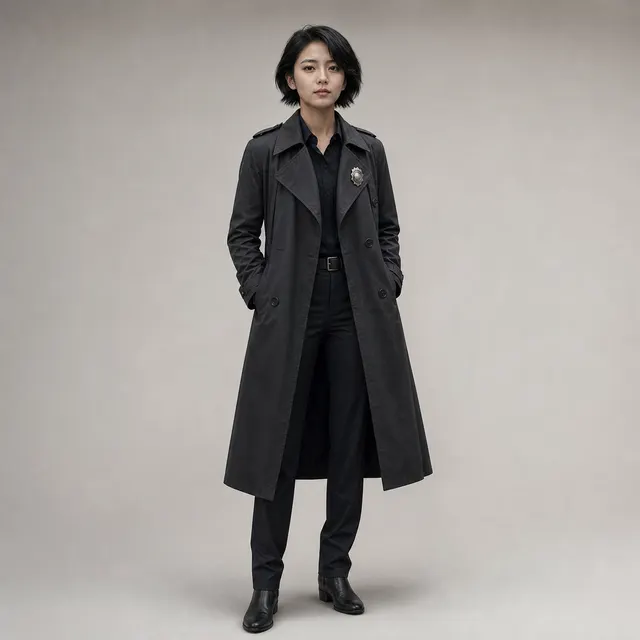 全身角色参考：完整人物与服装